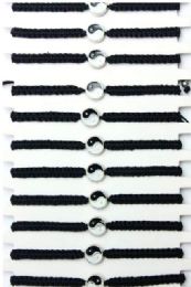 120 Pieces Yingyang Black Color Bracelet - Bracelets
