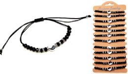 120 Pieces Crystal Bracelet Yingyang - Bracelets