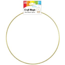 12 Packs Brass Rings 10"/1pc - Stickers