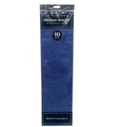 144 Pieces 10pc Royal Blue Tissue Paper 20x20in - Tissue Paper