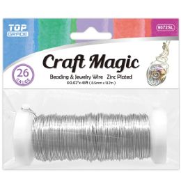 12 of Silver Beading/jewelry Wire