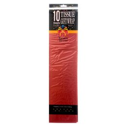 72 Pieces 10 Red Tissue Wraps - Tissue Paper