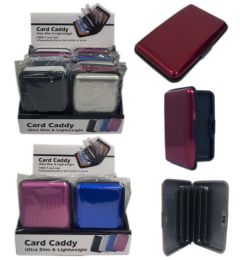 240 Pieces Credit Card Wallet Asst Colors - Wallets & Handbags
