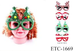 12 Pieces Christmas Style Shape Glasses Kids/children - Christmas