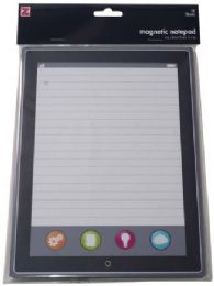 54 of Magnetic Tablet Notepad Feature 50 Sheets. Measures 6" X 8"