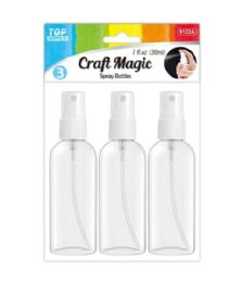 144 Wholesale 3-Piece 30ml spray bottle