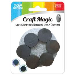 144 Pieces 18mm 12-Piece magnet button - Refrigerator Magnets