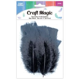 600 Wholesale 35-Piece feather black 12-17cm