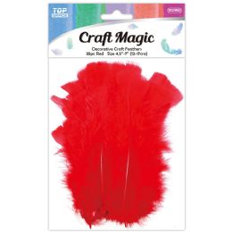 600 Wholesale 35-Piece feather red 12-17cm