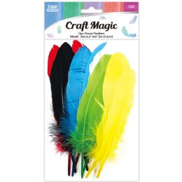 600 Wholesale Goose feather Multicolor 12-Piece 16-22cm