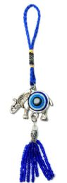 96 Bulk Evil Eye Elephant Key Chain