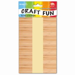 48 of 100ct Wooden Craft Stick