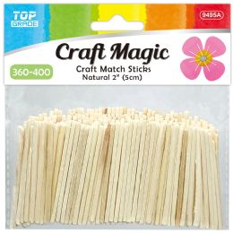 48 Packs Match Sticks 5cm 360-400ct - Craft Tools