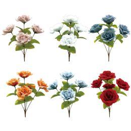 72 Wholesale 15" 5-Heads Fall Bushes