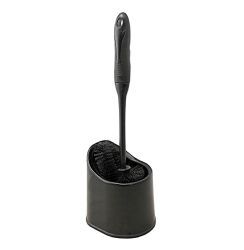24 Pieces Comfort Rubber Ergonomic Grip Black Toilet Bowl Brush - Toilet Brush