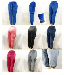 12 Wholesale Ladys Thermal Sweats (assorted Colors & Sizes)