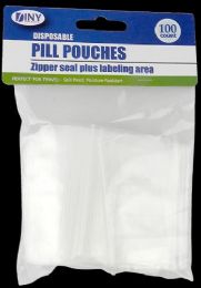 96 Pieces 100 Pack Count Pill Pouches - Pill Boxes and Accesories
