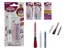 96 of 4 Piece Musical Candle