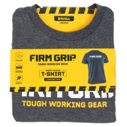 12 pieces T-Shirt Small Short Sleeve Firm Grip 12pc Pdq - Mens T-Shirts