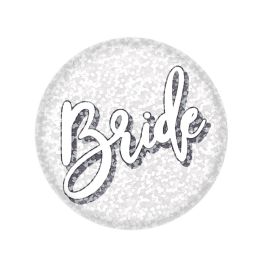 6 pieces Bride Button - Bows & Ribbons