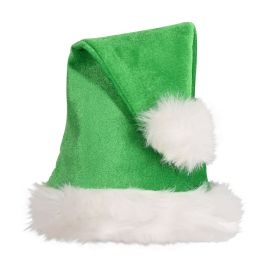 12 pieces Green Santa Hat - Party Hats & Tiara