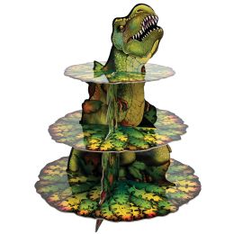 12 pieces Dinosaur Cupcake Stand - Baking Supplies
