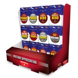 Wholesale Military Appreciation Counter Display