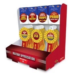 Wholesale Military Appreciation Counter Display