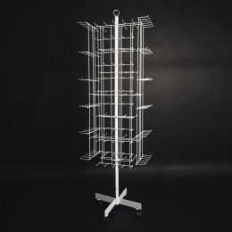 Empty 160-Prong Floor Spinner - Displays & Fixtures