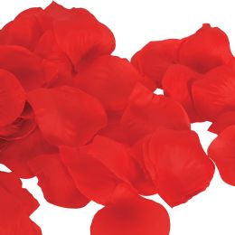 12 pieces Fabric Rose Petals - Streamers & Confetti