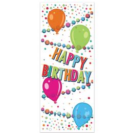 12 pieces Happy Birthday Door Cover - Hanging Decorations & Cut Out