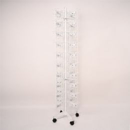 Empty 80-Pocket Floor Spinner  - Displays & Fixtures