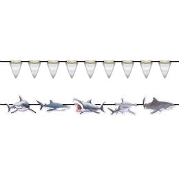 12 pieces Shark Streamer Set - Streamers & Confetti