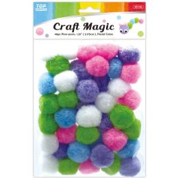 12 Pieces 1.25"/40ct Fuzzy Ball - Craft Tools