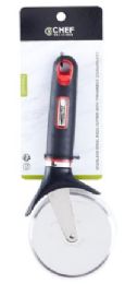 48 Pieces Chef Delicious S/s Pizza Cutter With Tpr Handle - Kitchen Gadgets & Tools