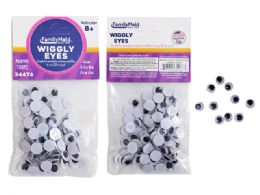 144 Pieces Wiggly Eyes 100pc - Craft Beads