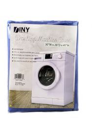 48 Pieces Washing Machine Cover Waterproof Heavyweight Zippered Blue - Laundry Baskets & Hampers