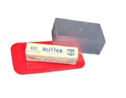 72 Wholesale Plastic Butter Dish Red Bpa Free