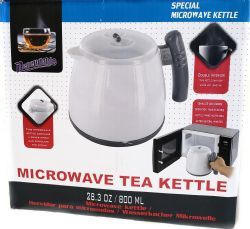 12 Pieces Microwave Tea Kettle Hot Pot Water Boiler 28 Ounce (800ml) - Microwave Items