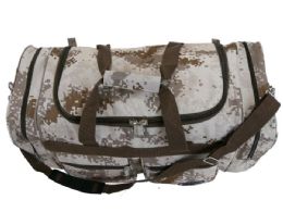 12 Bulk 30" Desert Digital Camouflage Duffel Bag