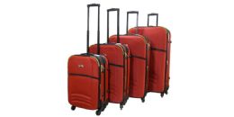 4 Wholesale Travel 4pc/set Spinner Wheel Soft Luggage