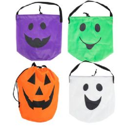 36 pieces Trick Or Treat Bag Drawstring 13.5 X 8 X13.5in 4ast/halloween ht - Halloween