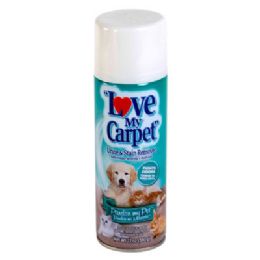 12 pieces Carpet Cleaner 12oz Pet & Urine Stain Remover Love My Carpet - Cleaning Products
