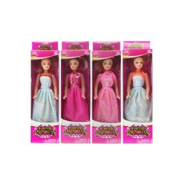 36 Wholesale Toy Girl Doll  11.5 In With ac