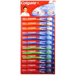 24 pieces Colgate Toothbrush 12ct Cibaca - Toothbrushes and Toothpaste