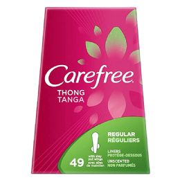 12 pieces Carefree Pantiliners 49ct Thon - Personal Care Items