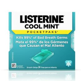 12 pieces Listerine Breath Strips 1ct co - Personal Care Items