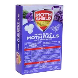 24 Wholesale Moth Shield Moth Balls 4 Oz la