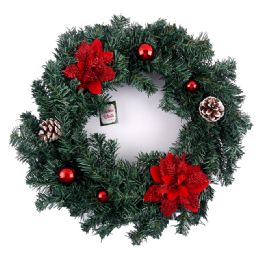 12 pieces Party Solution Christmas Wreat - Christmas Decorations