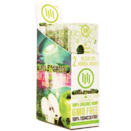 1250 of High Hemp Wraps 2 Ct Area 51 Green